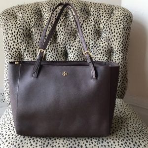 Tory Burch Small York buckle tote